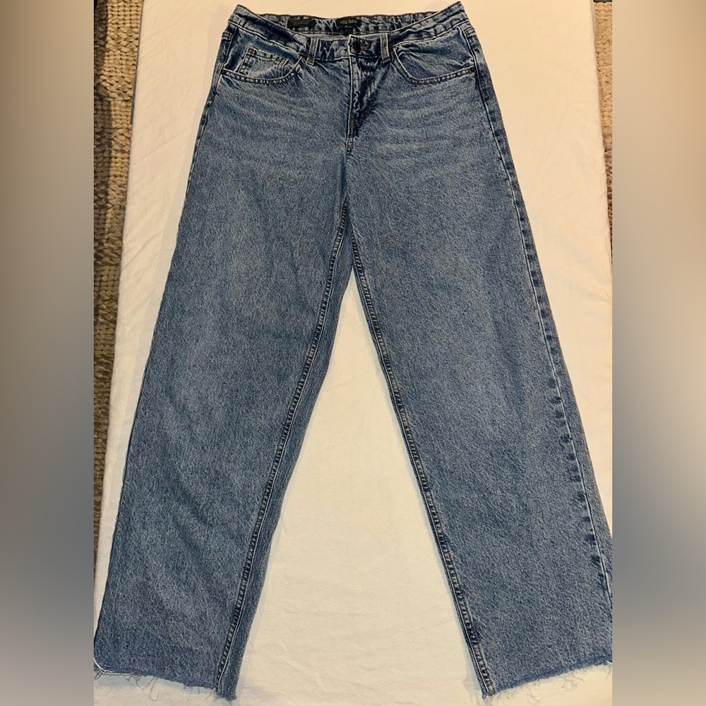90s midrise relaxed straight blue jeans - women’s size 4 - wild fable